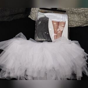 Spirit White Tutu One Size Fits Most Women's‎ Costume Accessory in Package